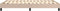 vidaXL - Bedframe - kunstleer - cappuccinokleurig - 140x190 - cm