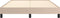 vidaXL - Bedframe - kunstleer - cappuccinokleurig - 140x190 - cm