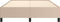 vidaXL - Bedframe - kunstleer - cappuccinokleurig - 140x190 - cm