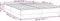 vidaXL - Bedframe - kunstleer - cappuccinokleurig - 140x200 - cm