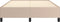 vidaXL - Bedframe - kunstleer - cappuccinokleurig - 140x200 - cm