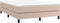 vidaXL - Bedframe - kunstleer - cappuccinokleurig - 140x200 - cm