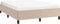 vidaXL - Bedframe - kunstleer - cappuccinokleurig - 140x200 - cm