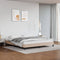 vidaXL - Bedframe - kunstleer - cappuccinokleurig - 160x200 - cm