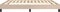 vidaXL - Bedframe - kunstleer - cappuccinokleurig - 180x200 - cm