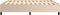 vidaXL - Bedframe - kunstleer - cappuccinokleurig - 200x200 - cm