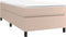 vidaXL - Bedframe - kunstleer - cappuccinokleurig - 80x200 - cm