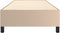 vidaXL - Bedframe - kunstleer - cappuccinokleurig - 80x200 - cm