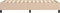vidaXL - Bedframe - kunstleer - cappuccinokleurig - 90x190 - cm