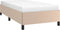 vidaXL - Bedframe - kunstleer - cappuccinokleurig - 90x190 - cm
