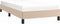 vidaXL - Bedframe - kunstleer - cappuccinokleurig - 90x190 - cm