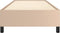 vidaXL - Bedframe - kunstleer - cappuccinokleurig - 90x190 - cm