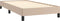 vidaXL - Bedframe - kunstleer - cappuccinokleurig - 90x190 - cm