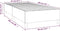 vidaXL - Bedframe - kunstleer - cappuccinokleurig - 90x200 - cm