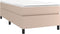vidaXL - Bedframe - kunstleer - cappuccinokleurig - 90x200 - cm