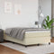 vidaXL - Bedframe - kunstleer - crèmekleurig - 120x200 - cm