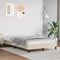 vidaXL - Bedframe - kunstleer - crèmekleurig - 120x200 - cm