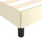 vidaXL - Bedframe - kunstleer - crèmekleurig - 120x200 - cm