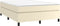 vidaXL - Bedframe - kunstleer - crèmekleurig - 140x190 - cm