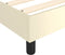 vidaXL - Bedframe - kunstleer - crèmekleurig - 80x200 - cm