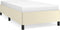 vidaXL - Bedframe - kunstleer - crèmekleurig - 90x200 - cm