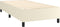 vidaXL - Bedframe - kunstleer - crèmekleurig - 90x200 - cm