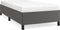 vidaXL - Bedframe - kunstleer - grijs - 100x200 - cm