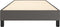 vidaXL - Bedframe - kunstleer - grijs - 100x200 - cm