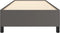 vidaXL - Bedframe - kunstleer - grijs - 100x200 - cm