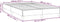 vidaXL - Bedframe - kunstleer - grijs - 120x200 - cm