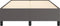 vidaXL - Bedframe - kunstleer - grijs - 120x200 - cm