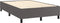 vidaXL - Bedframe - kunstleer - grijs - 120x200 - cm