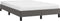 vidaXL - Bedframe - kunstleer - grijs - 120x200 - cm