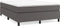 vidaXL - Bedframe - kunstleer - grijs - 140x190 - cm
