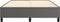 vidaXL - Bedframe - kunstleer - grijs - 140x190 - cm
