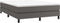 vidaXL - Bedframe - kunstleer - grijs - 140x190 - cm