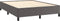 vidaXL - Bedframe - kunstleer - grijs - 140x190 - cm