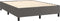 vidaXL - Bedframe - kunstleer - grijs - 140x190 - cm