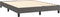 vidaXL - Bedframe - kunstleer - grijs - 140x190 - cm