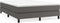 vidaXL - Bedframe - kunstleer - grijs - 140x200 - cm