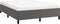 vidaXL - Bedframe - kunstleer - grijs - 140x200 - cm