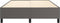 vidaXL - Bedframe - kunstleer - grijs - 140x200 - cm