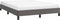 vidaXL - Bedframe - kunstleer - grijs - 140x200 - cm