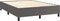 vidaXL - Bedframe - kunstleer - grijs - 140x200 - cm
