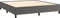 vidaXL - Bedframe - kunstleer - grijs - 160x200 - cm