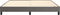 vidaXL - Bedframe - kunstleer - grijs - 160x200 - cm