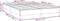 vidaXL - Bedframe - kunstleer - grijs - 180x200 - cm