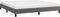 vidaXL - Bedframe - kunstleer - grijs - 180x200 - cm