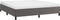 vidaXL - Bedframe - kunstleer - grijs - 180x200 - cm