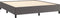 vidaXL - Bedframe - kunstleer - grijs - 180x200 - cm